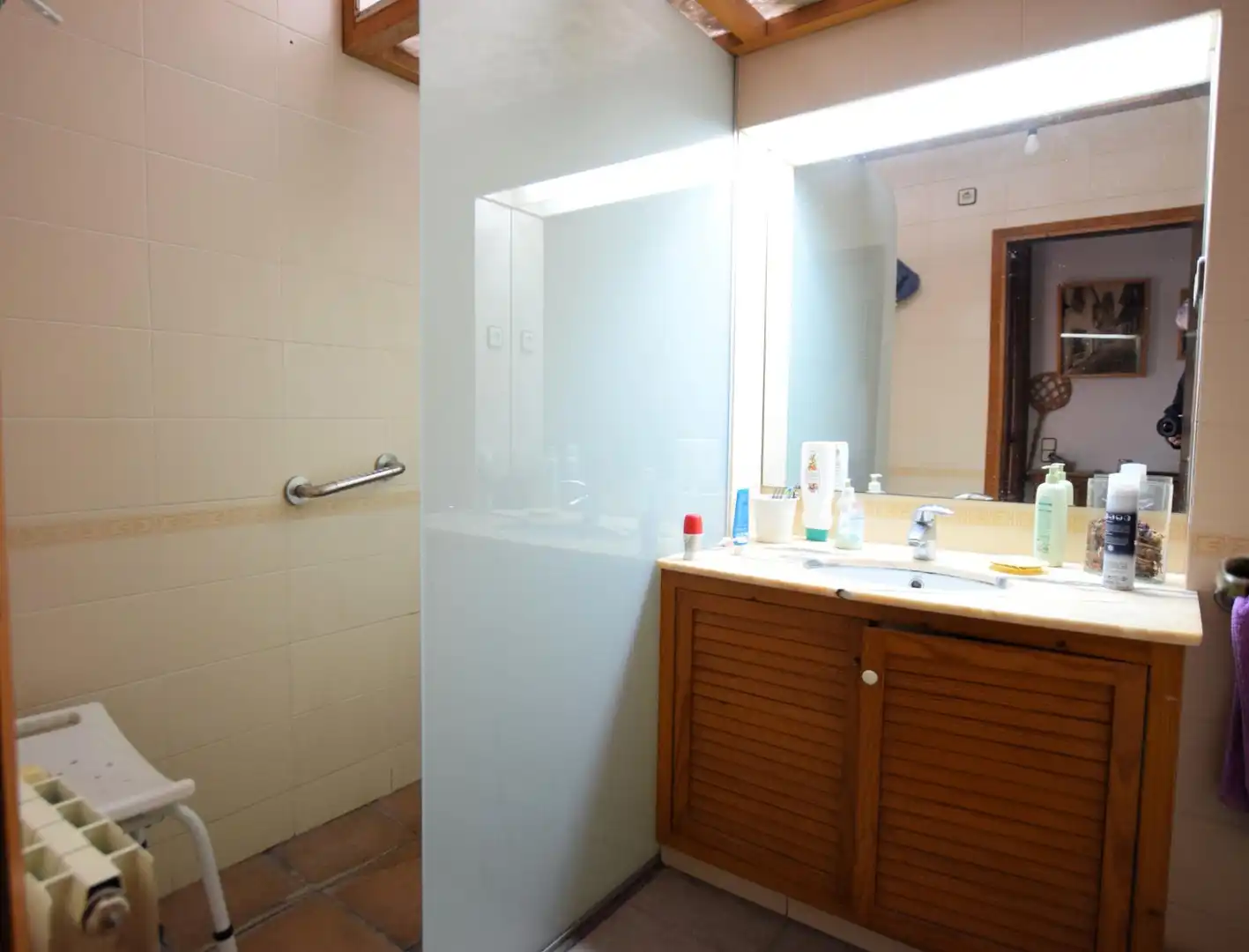 Bany de Casa o xalet en venda en Mataró amb Jardí privat, Terrassa i Traster