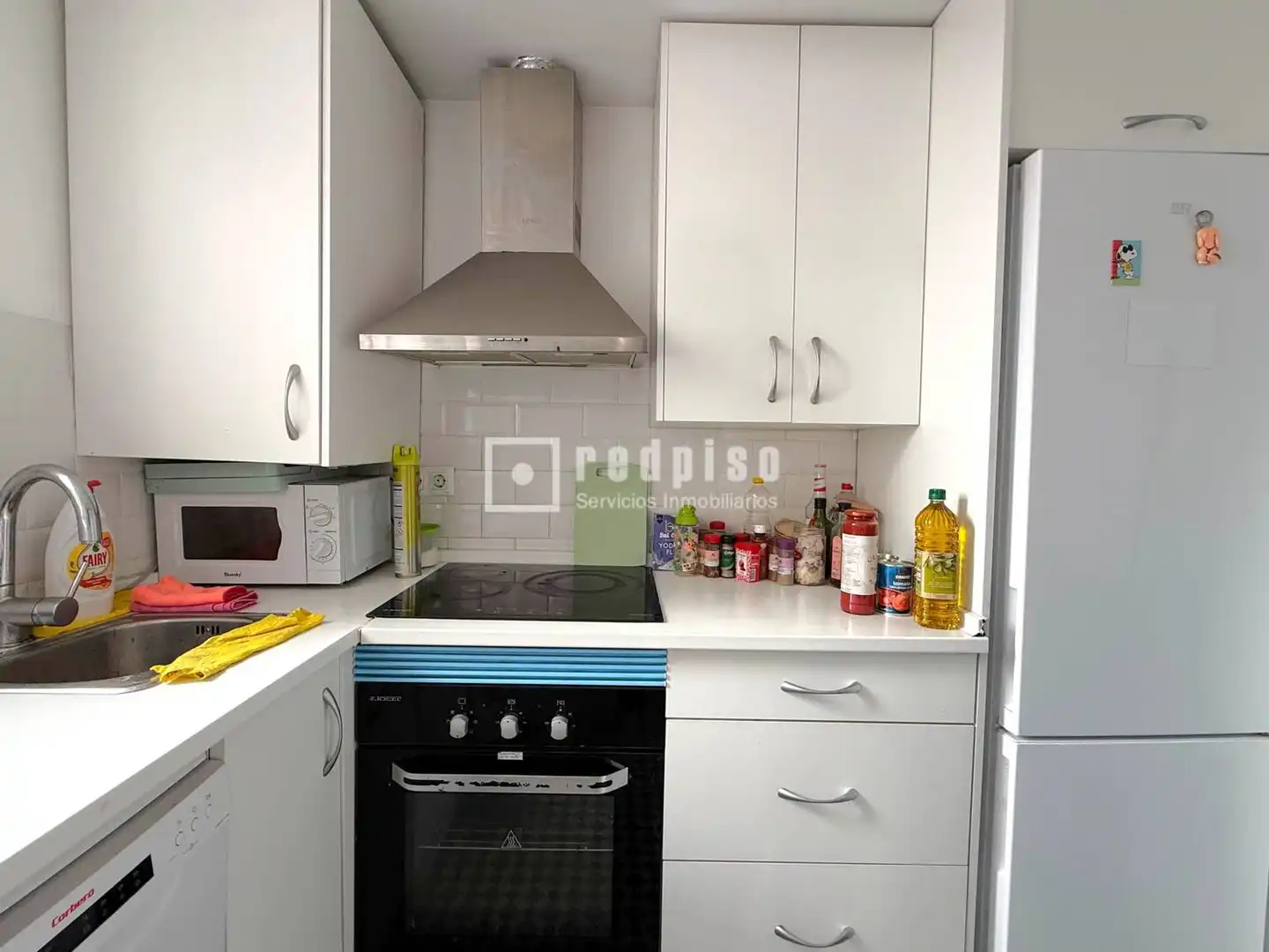 Cocina de Piso de alquiler en Málaga con Calefacción y Amueblado