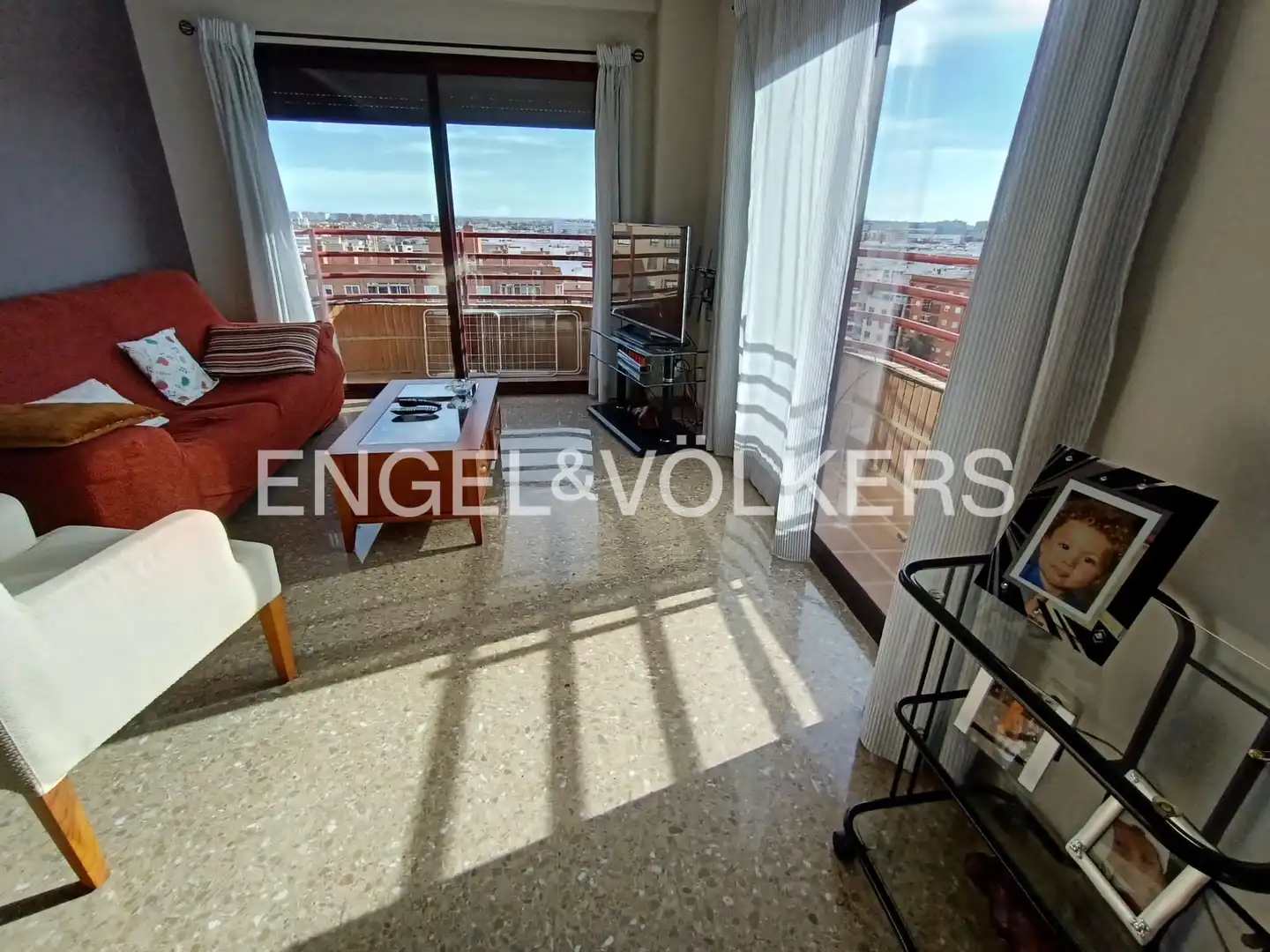 Terrasse von Wohnung zur Miete in Valencia mit Heizung, Terrasse und Balkon