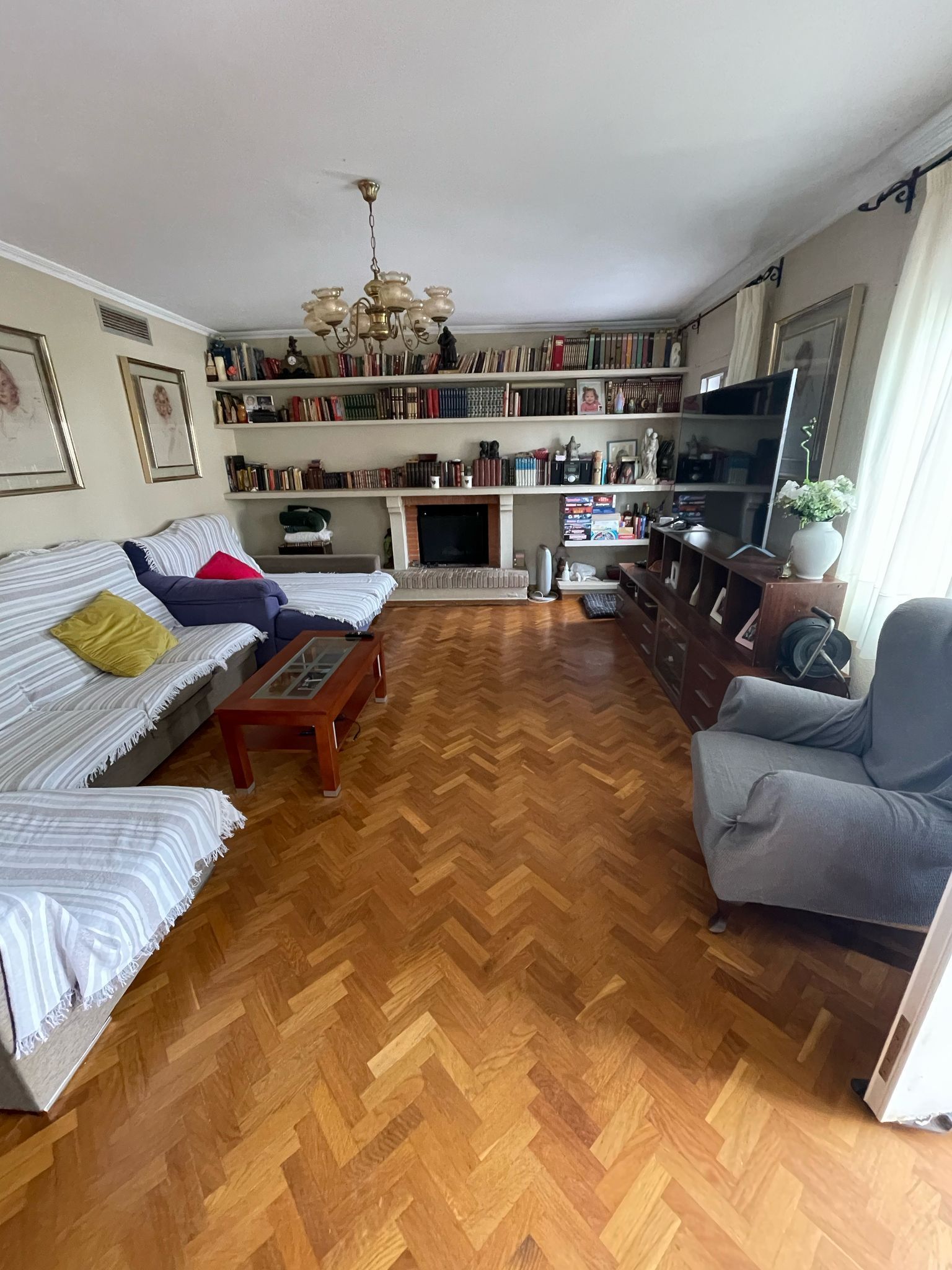 Living room of House or chalet for sale in Algeciras  with Heating, Private garden and Terrace