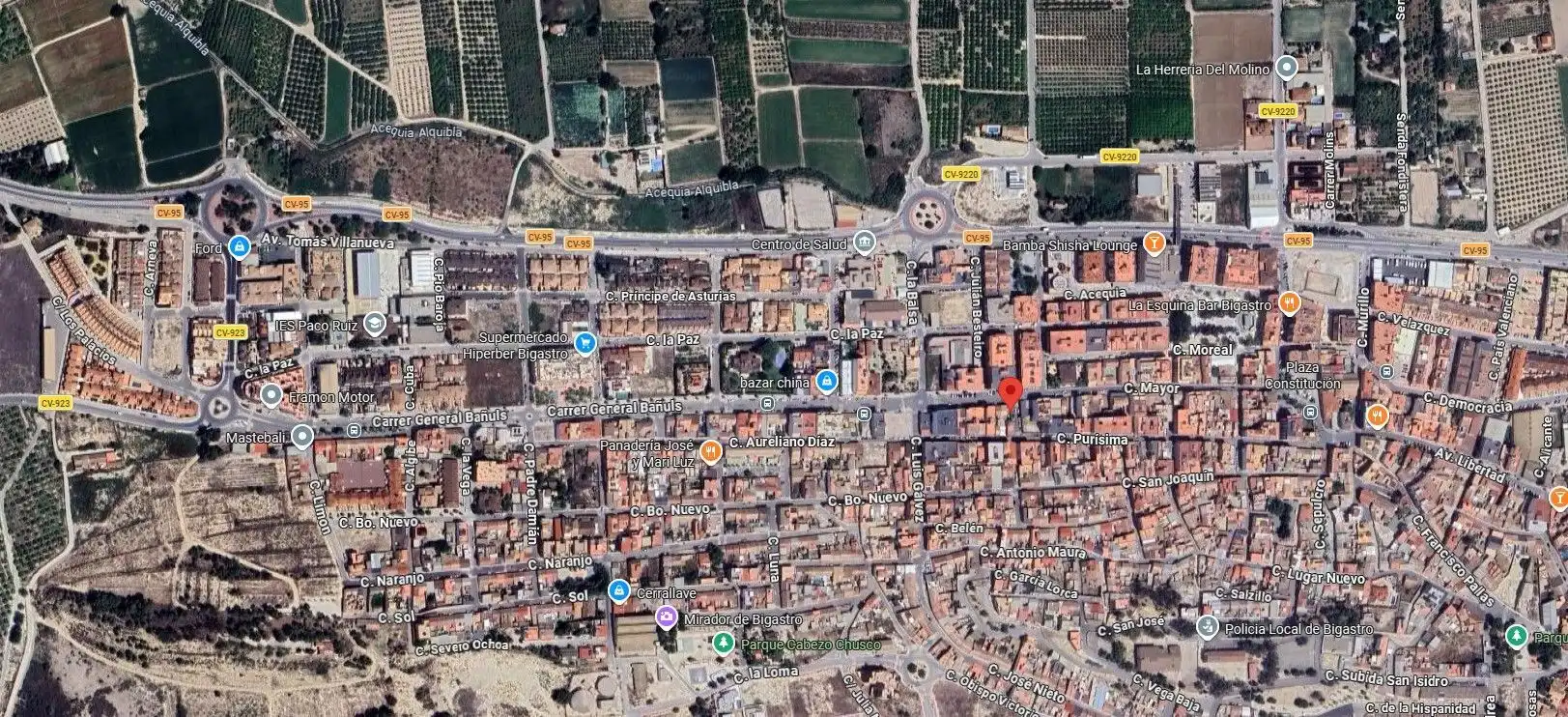 Vista exterior de Piso en venta en Bigastro
