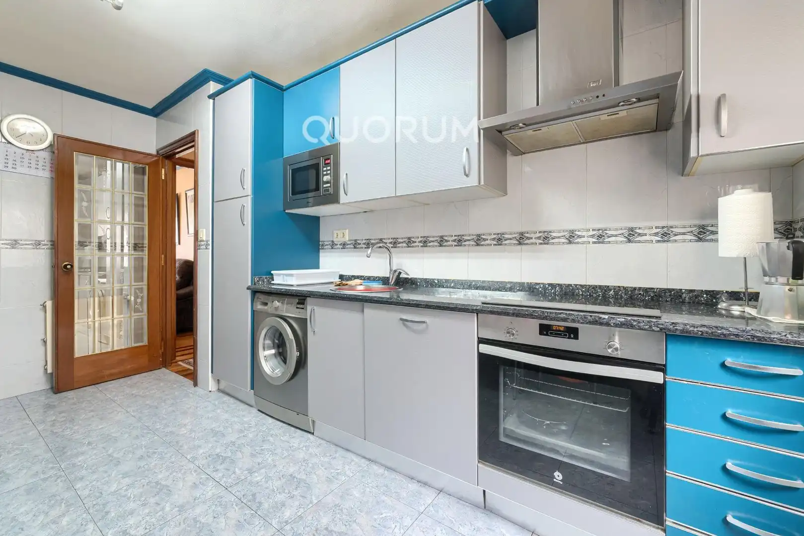 Cocina de Piso en venta en Basauri  con Calefacción, Terraza y Amueblado