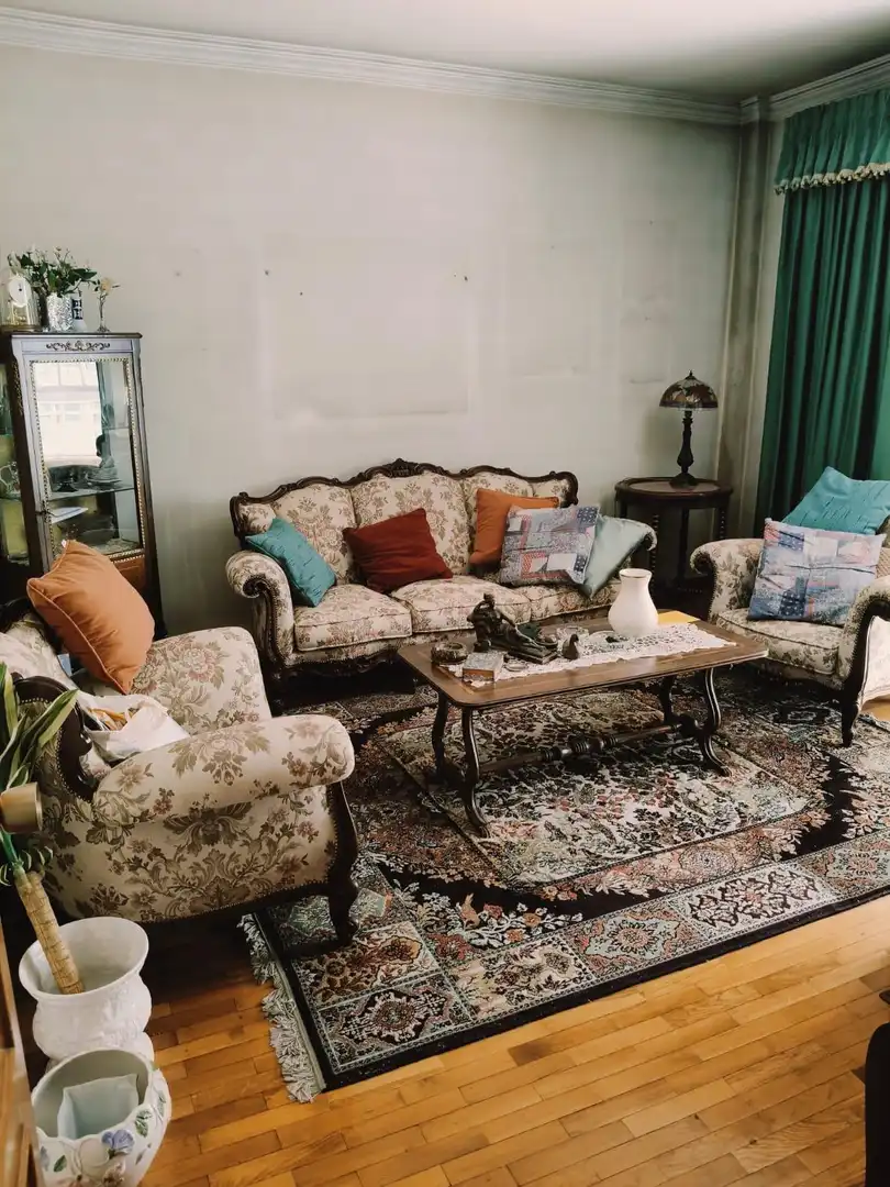 Sala de estar de Piso en venta en Ourense Capital  con Calefacción, Trastero y Balcón