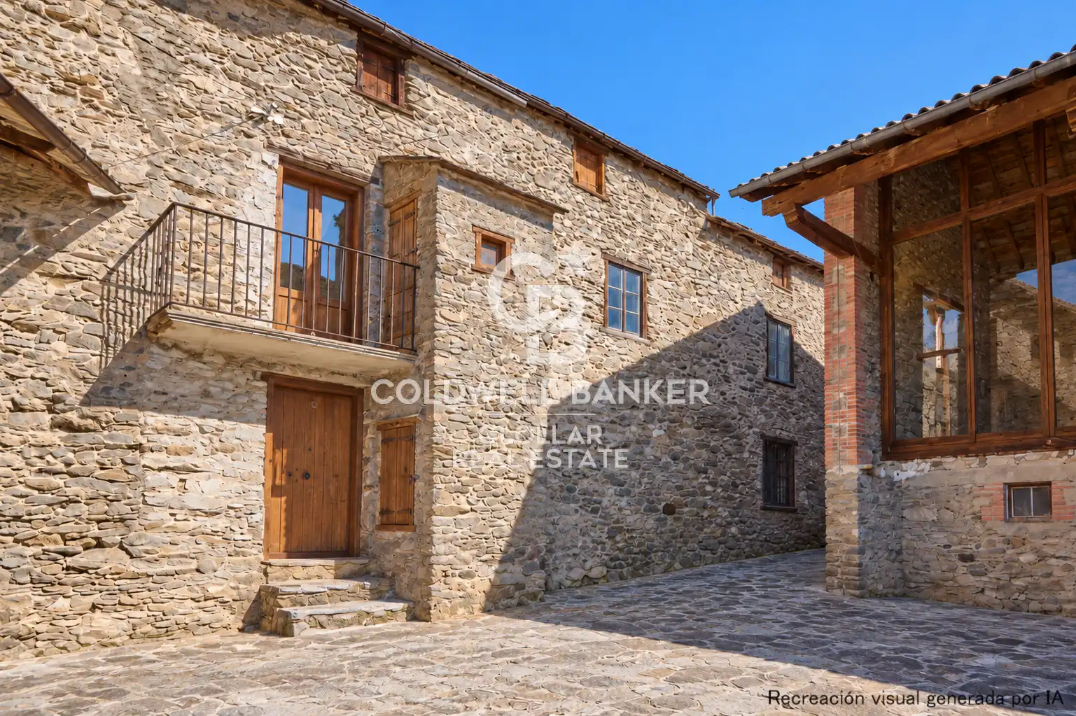 Vista exterior de Finca rústica en venda en Ger, Girona