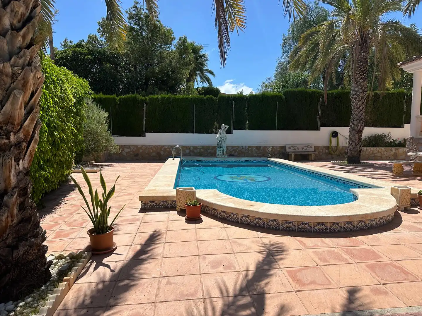 Piscina de Casa o chalet en venta en Mutxamel con Aire acondicionado, Calefacción y Jardín privado