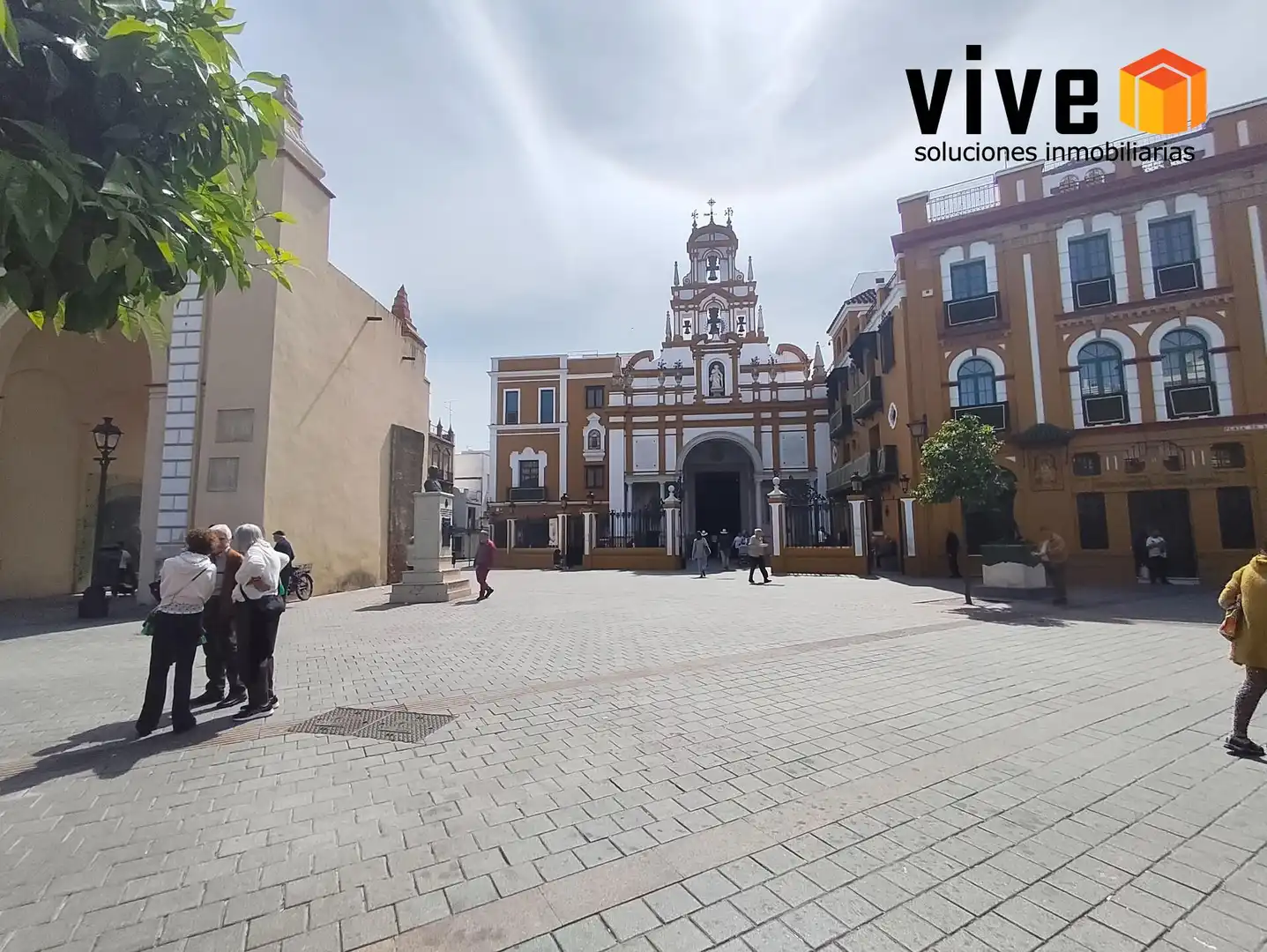 Exterior view of Flat for sale in Sevilla  with Terrace and Furnished