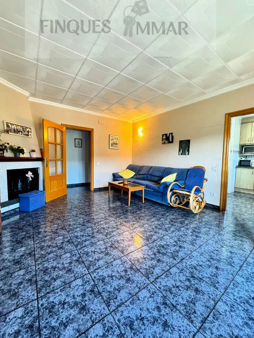 Wohnzimmer von Haus oder Chalet zum Verkauf in Massanes mit Klimaanlage, Heizung und Privatgarten