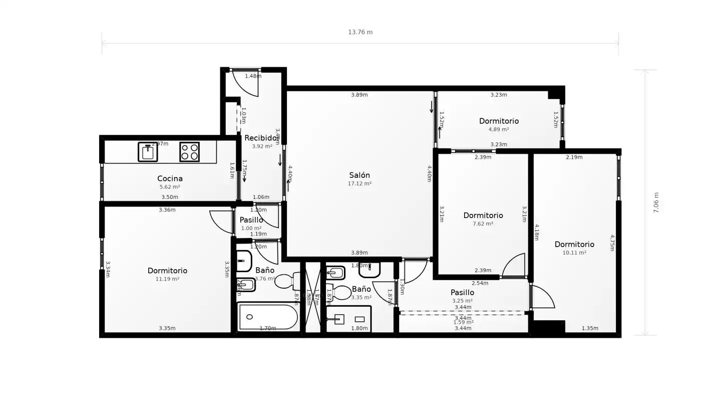 Piso en venta en Cádiz con Aire acondicionado