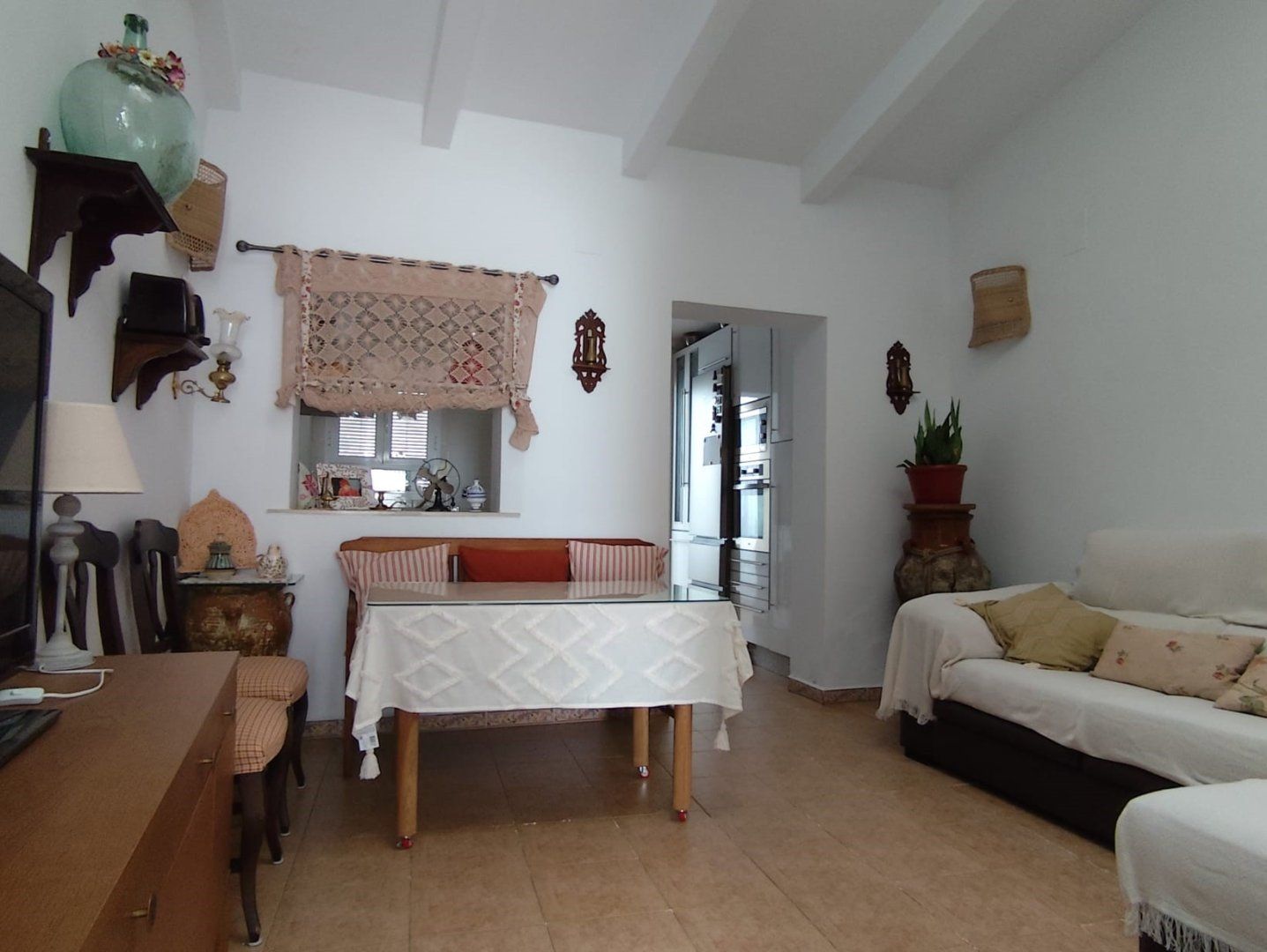 Living room of House or chalet for sale in Hinojos  with Air Conditioner