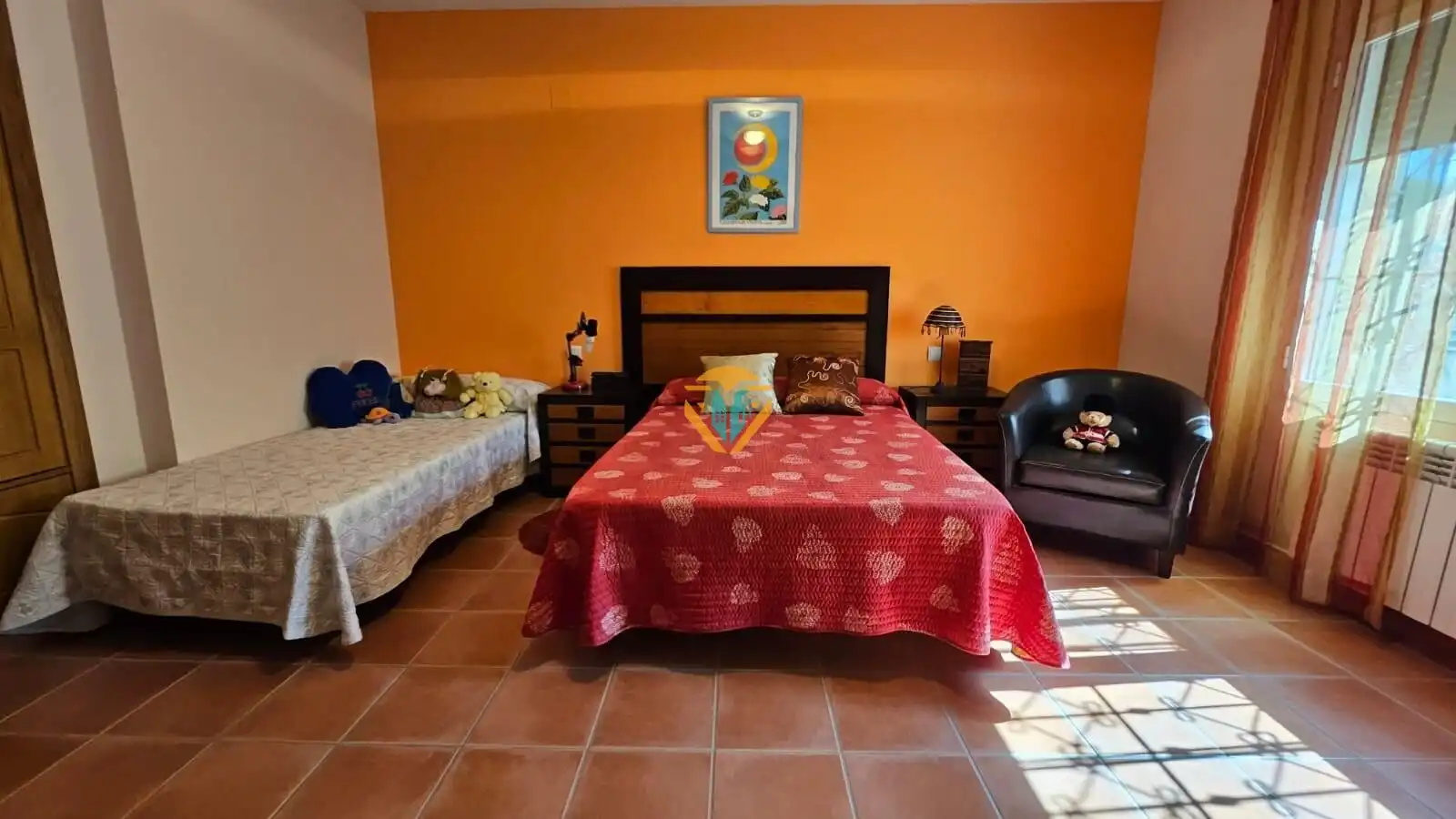 Dormitori de Casa o xalet en venda en Finestrat amb Calefacció, Jardí privat i Terrassa