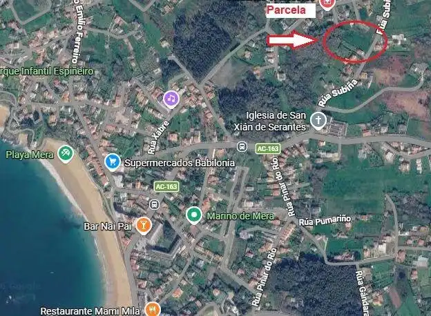 Vista exterior de Residencial en venta en Oleiros