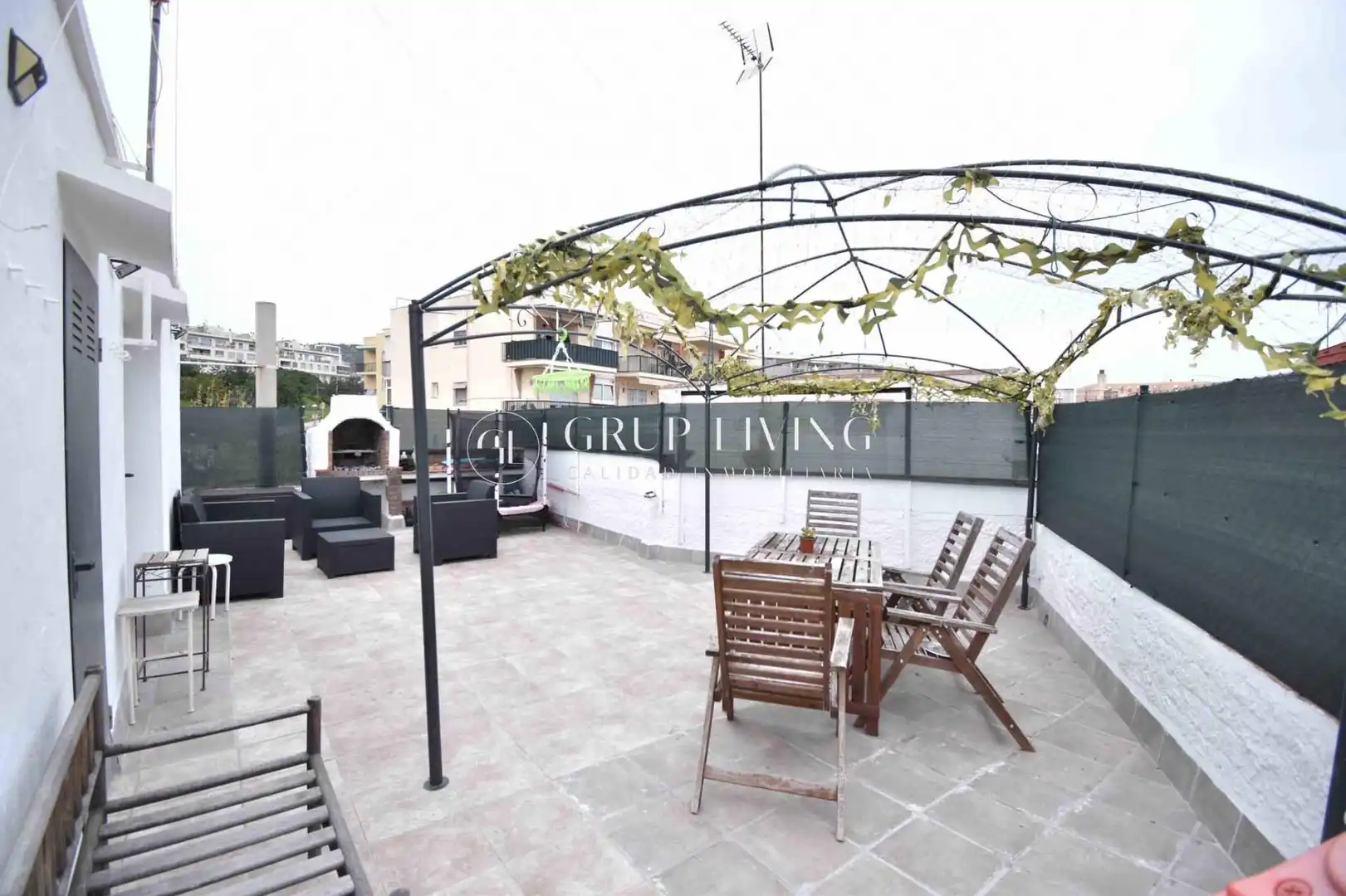 Terrace of Flat for sale in Sitges  with Air Conditioner, Heating and Terrace