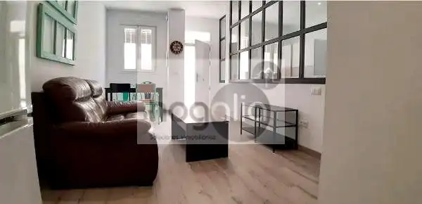 Wohnzimmer von Erdgeschoss zur Miete in Sevilla mit Klimaanlage und Möbliert