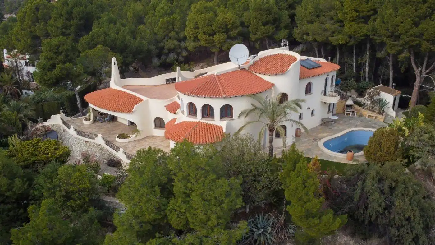 Vista exterior de Casa o chalet en venta en Altea la Vella