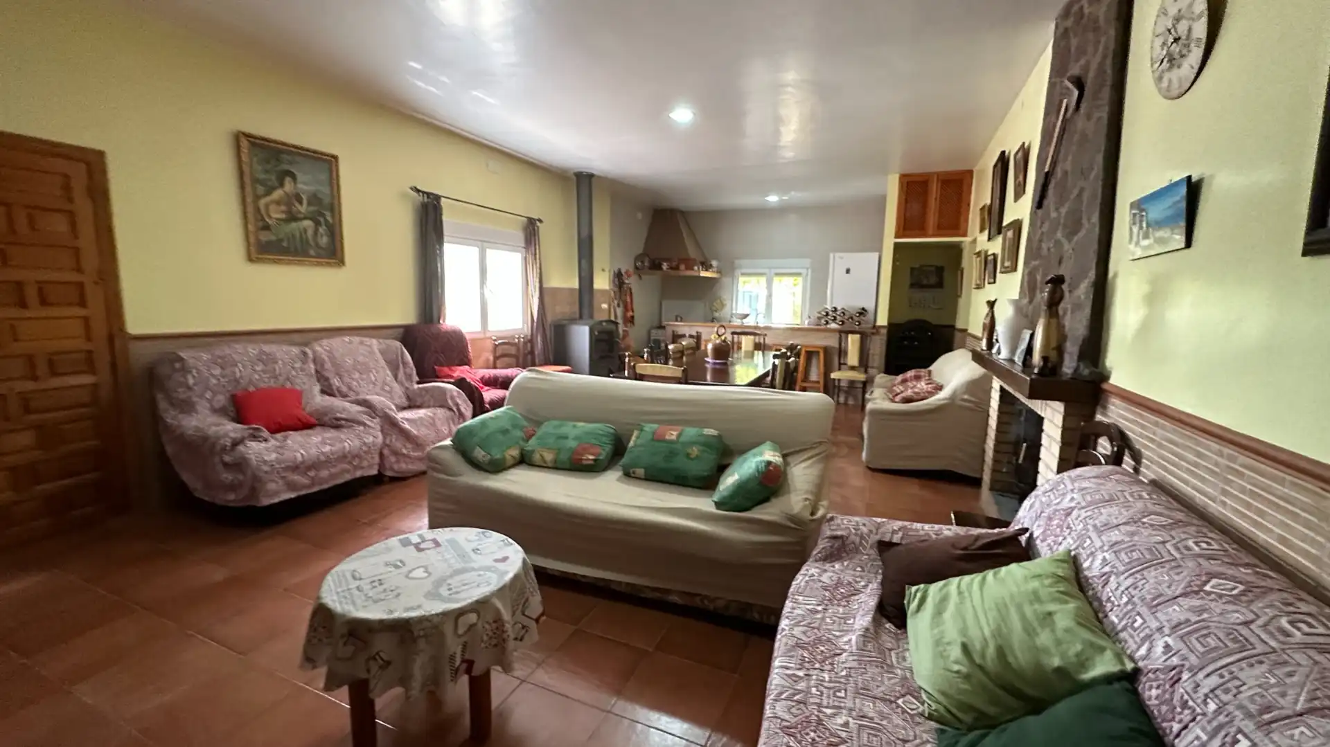 Sala de estar de Finca rústica en venta en Felix