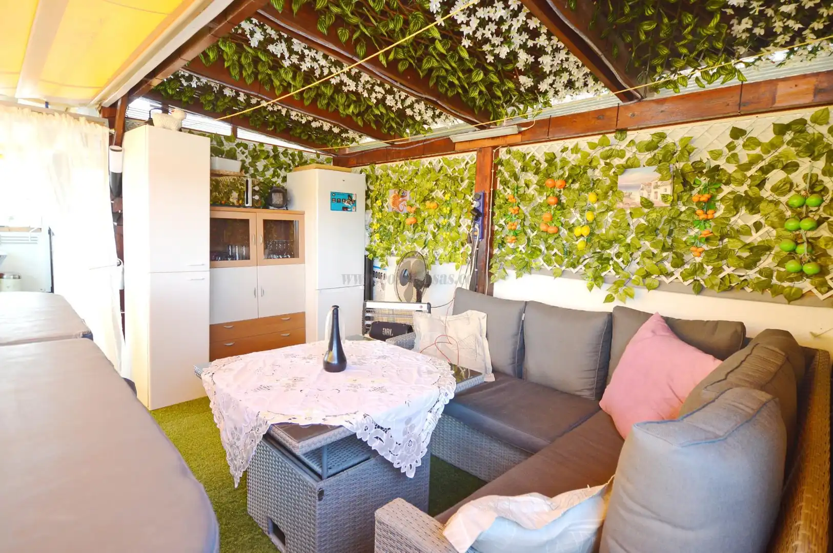Terrasse von Einfamilien-Reihenhaus zum Verkauf in Ciudad Quesada
