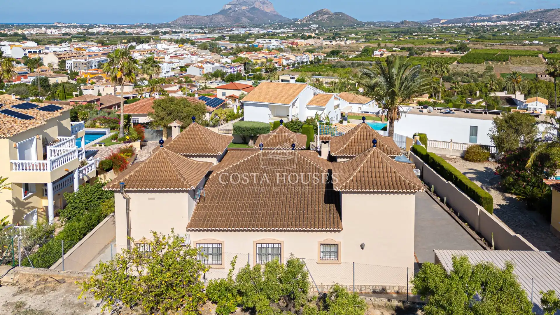 Exterior view of Houses for sale in Beniarbeig  with Air Conditioner, Heating and Private garden