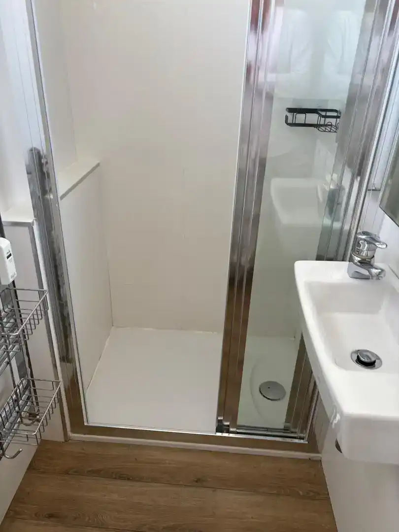 Badezimmer von Maisonette zur Miete in  Madrid Capital mit Klimaanlage und Schwimmbad