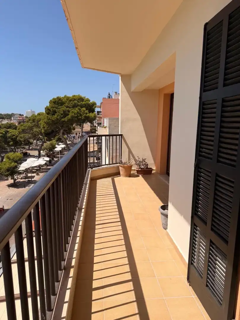 Balcony of Flat for rent in Porto Cristo  