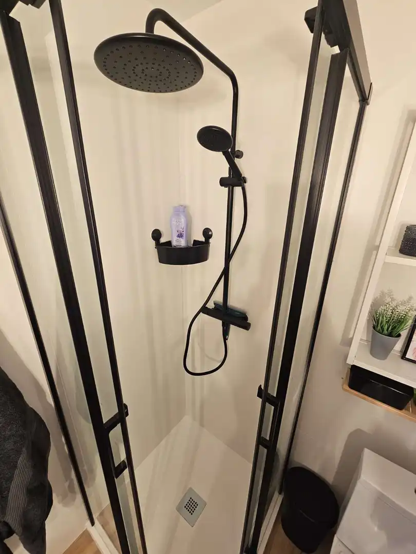 Bathroom of Study for rent in Torremolinos  with Air Conditioner, Heating and Terrace