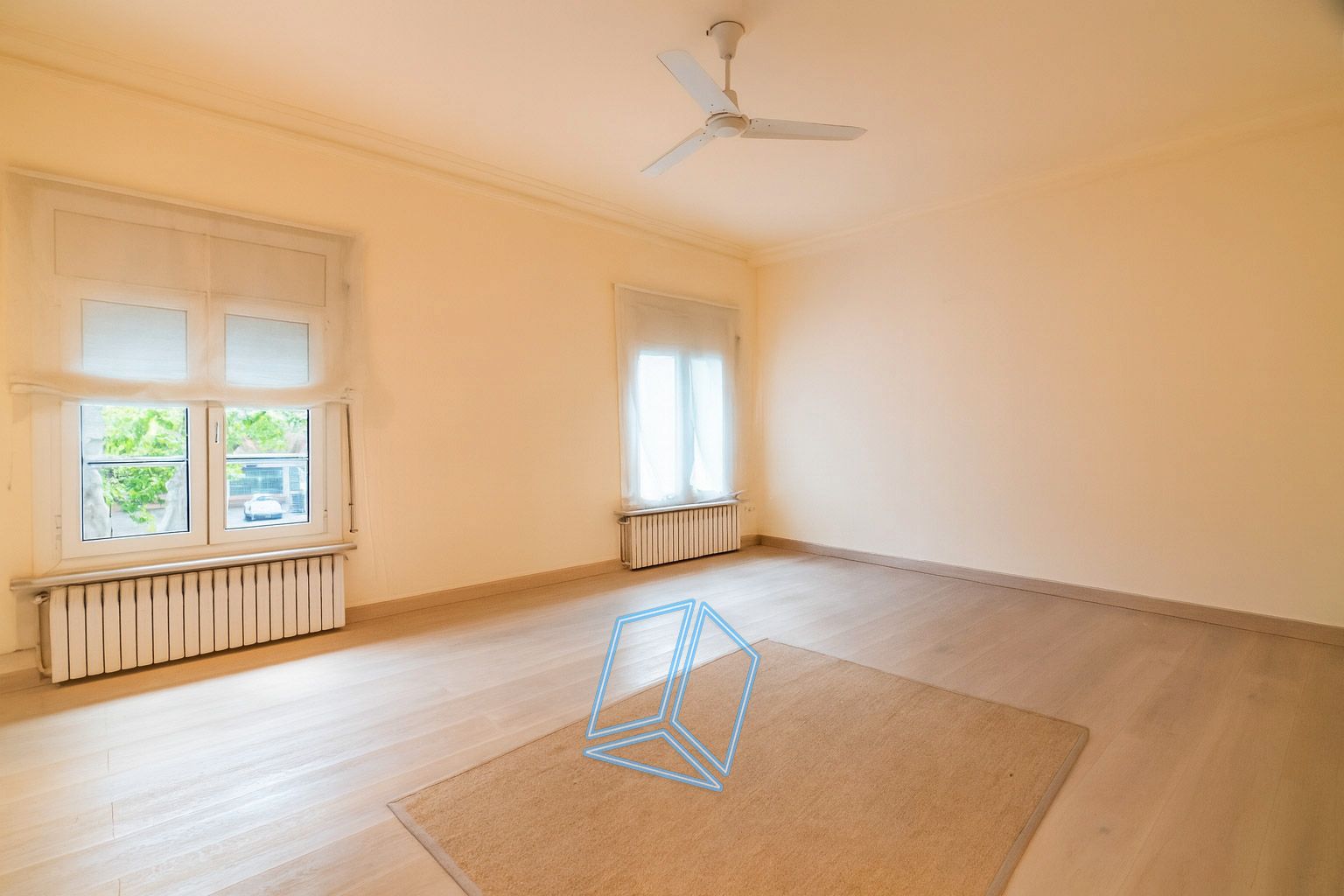 Sala d'estar de Pis en venda en  Barcelona Capital amb Calefacció i Terrassa