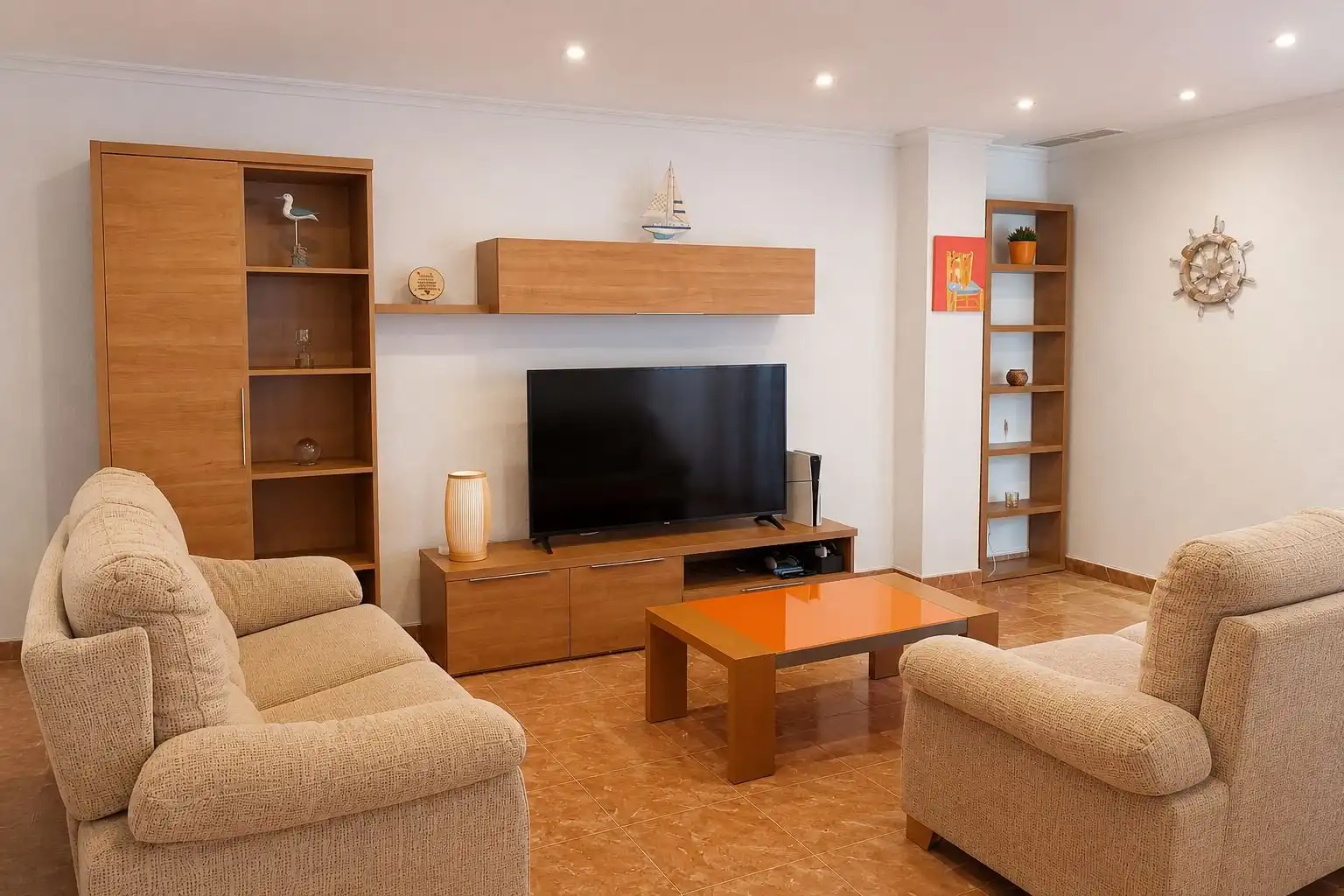 Sala de estar de Piso en venta en Elche / Elx con Aire acondicionado y Calefacción
