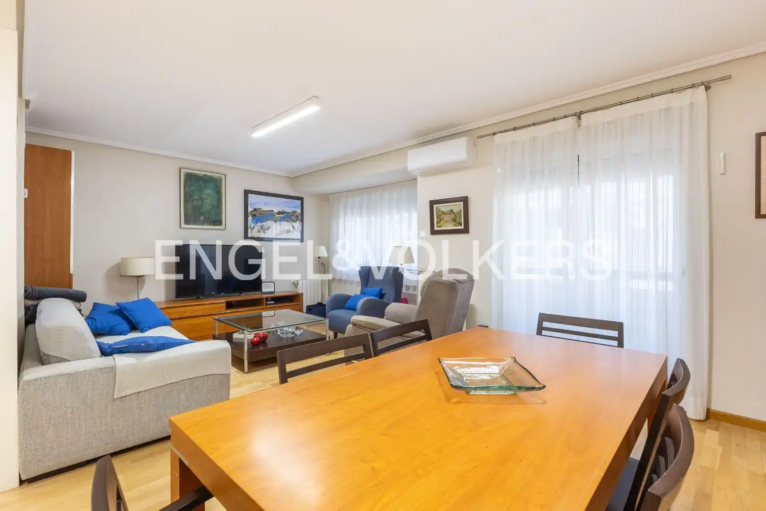 Sala d'estar de Pis en venda en  Valencia Capital amb Aire condicionat, Calefacció i Balcó