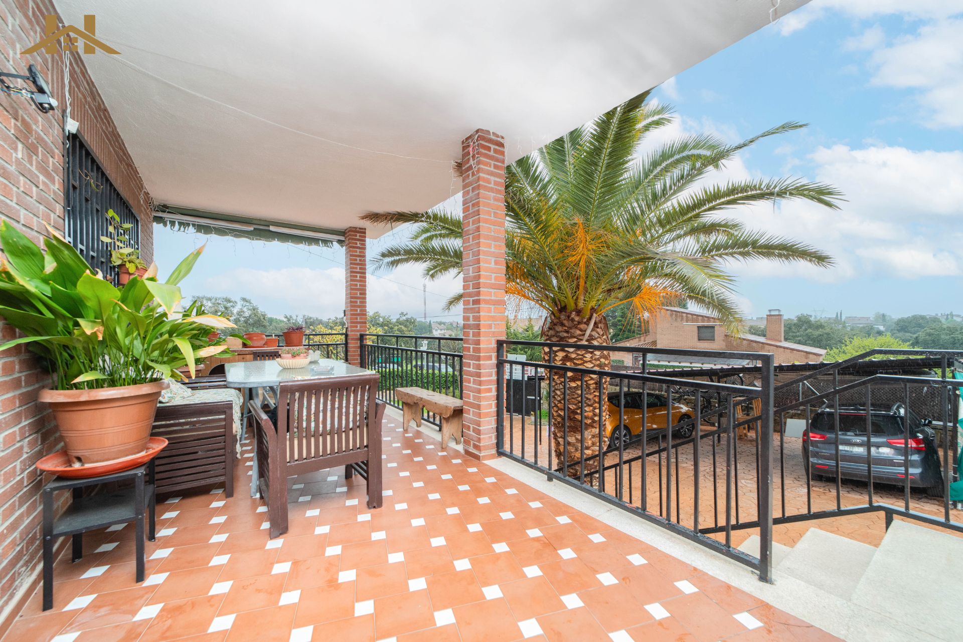Terrassa de Casa o xalet en venda en Villanueva de la Cañada amb Aire condicionat, Calefacció i Forn