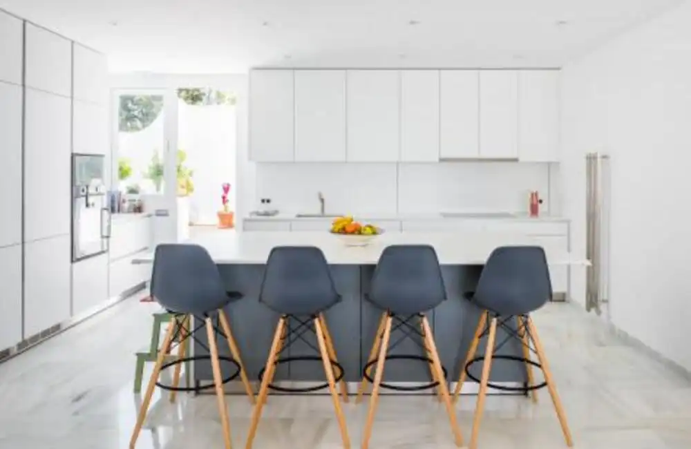 Kitchen of Apartments for rent in Marbella  with Private garden, Terrace and Swimming Pool