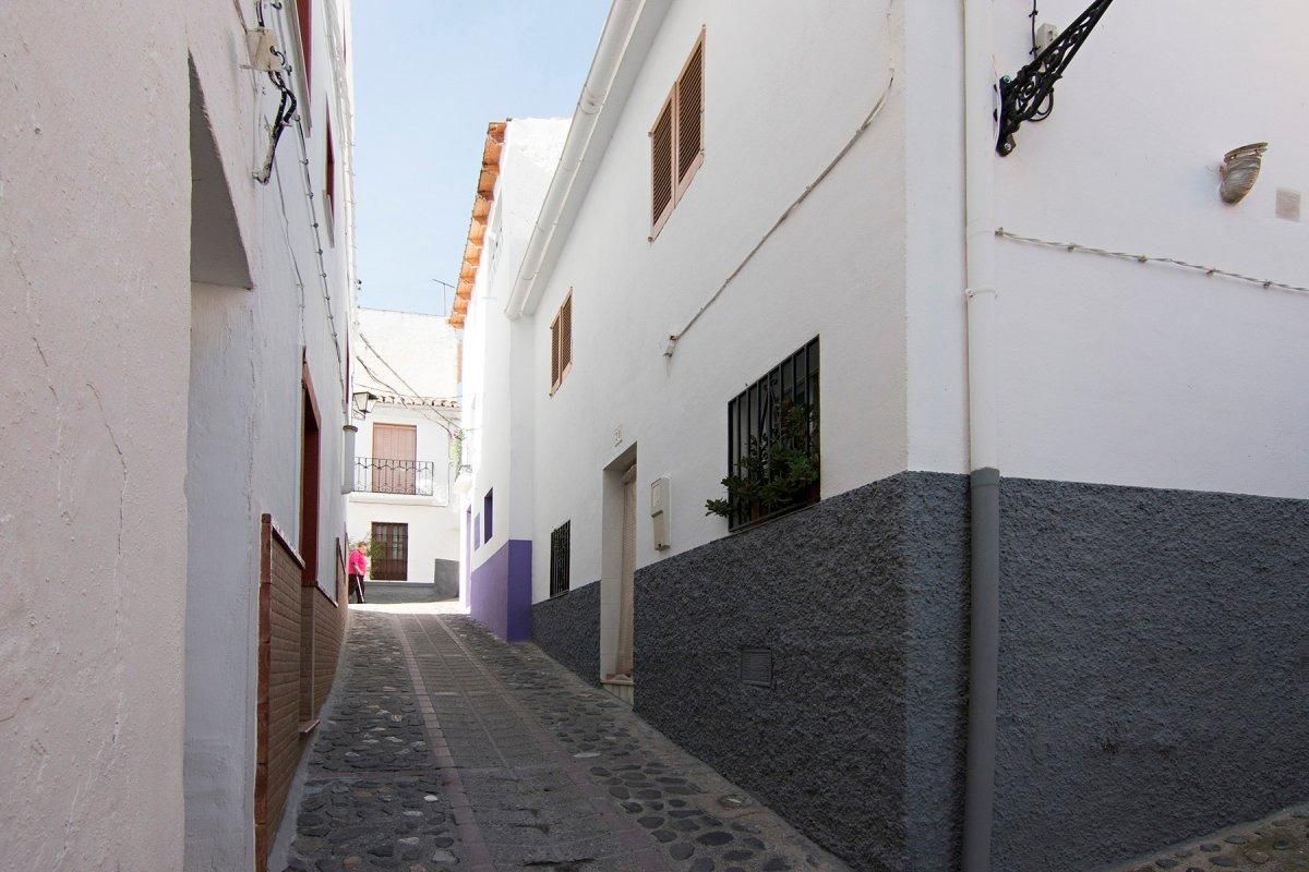 Vista exterior de Casa o xalet en venda en Los Guajares amb Terrassa