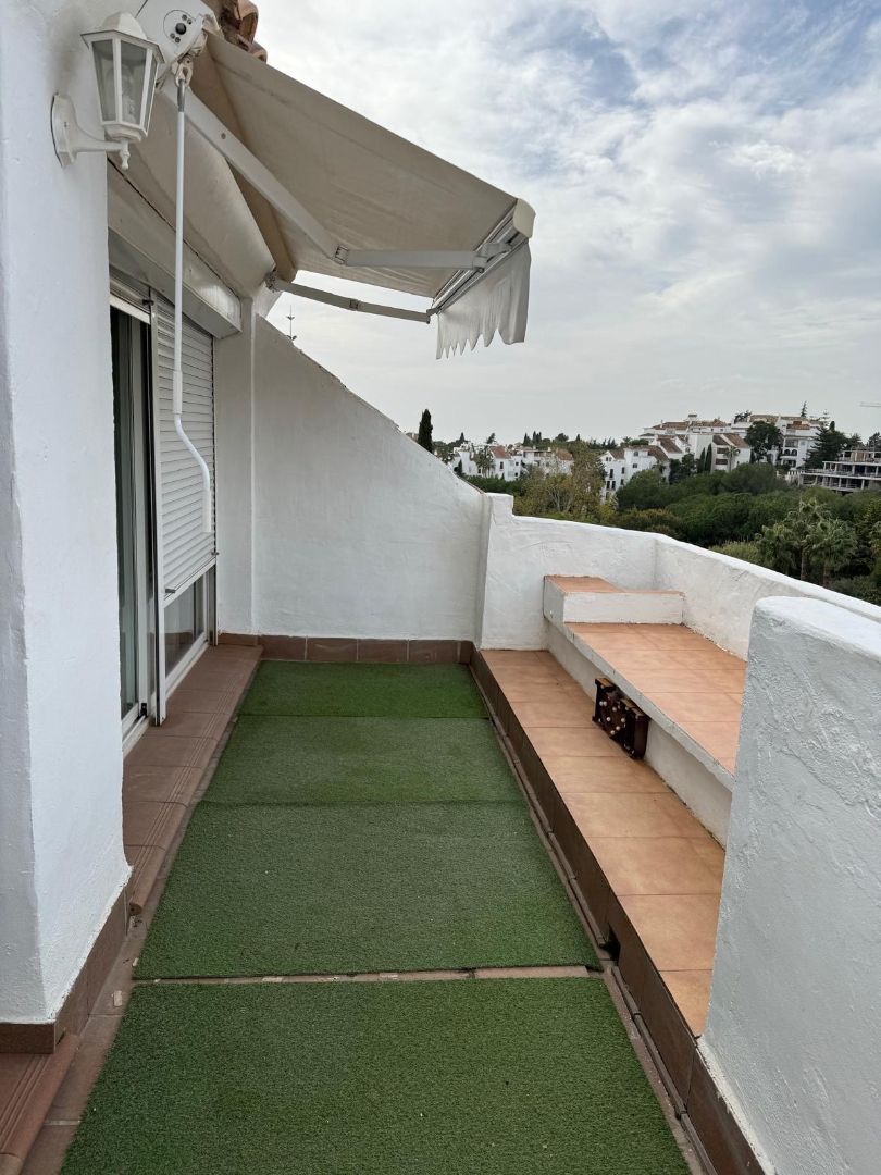 Jardí de Apartament de lloguer en Marbella amb Terrassa, Moblat i Rentadora