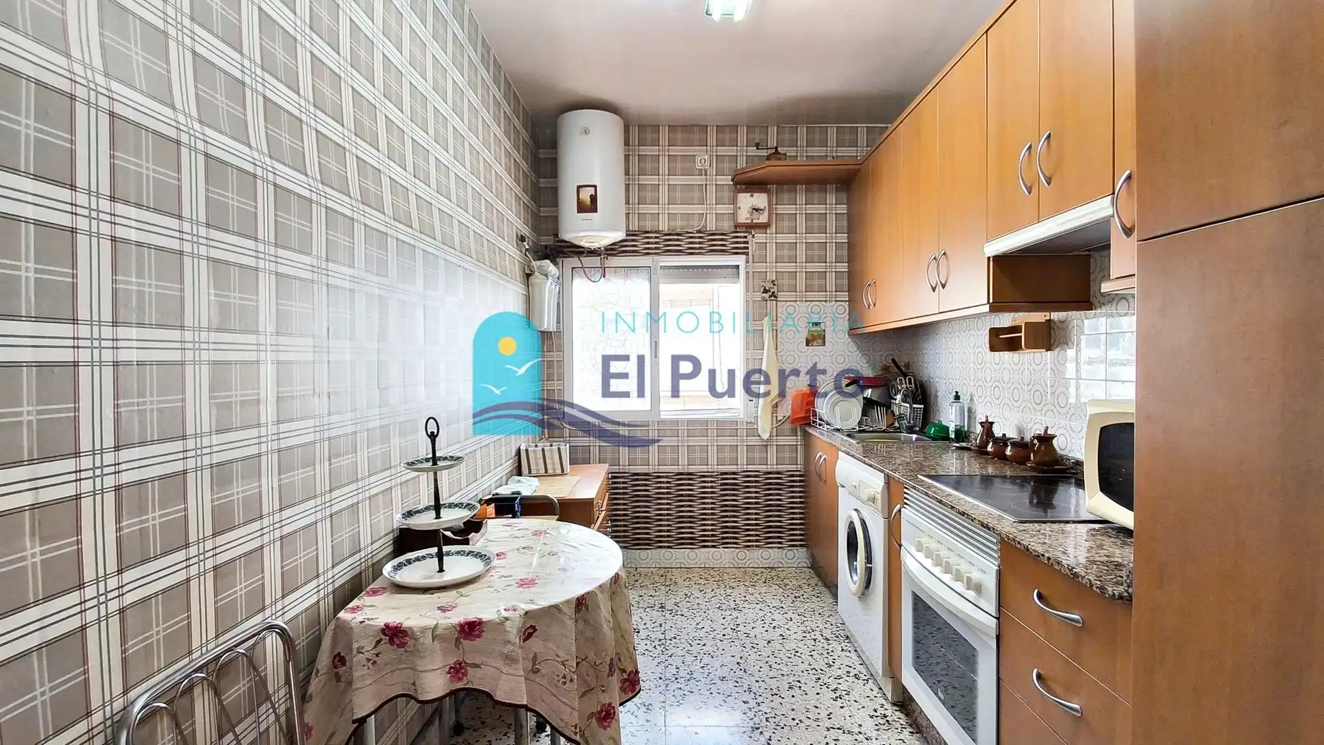 Küche von Wohnung zum Verkauf in Cartagena mit Klimaanlage, Heizung und Terrasse