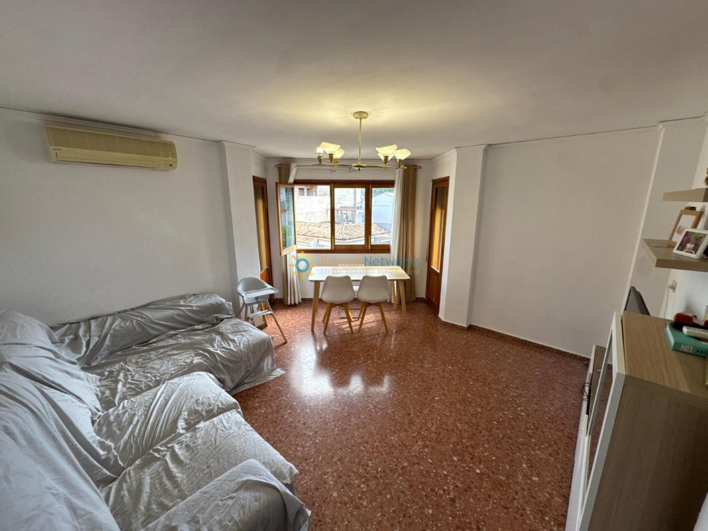 Sala d'estar de Pis en venda en Rafelcofer amb Aire condicionat, Terrassa i Balcó