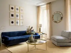 Sala de estar de Piso en venta en Madrid con Aire acondicionado, Trastero y Piscina comunitaria