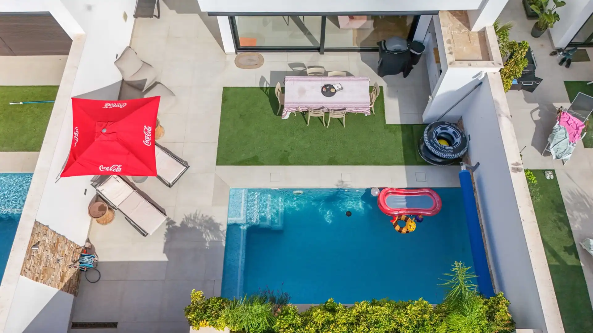 Piscina de Casa o chalet en venta en San Pedro del Pinatar con Aire acondicionado, Terraza y Trastero