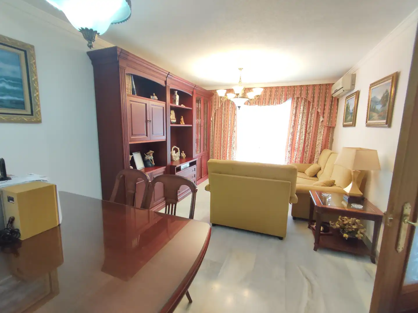 Sala de estar de Piso en venta en Málaga con Aire acondicionado, Terraza y Trastero
