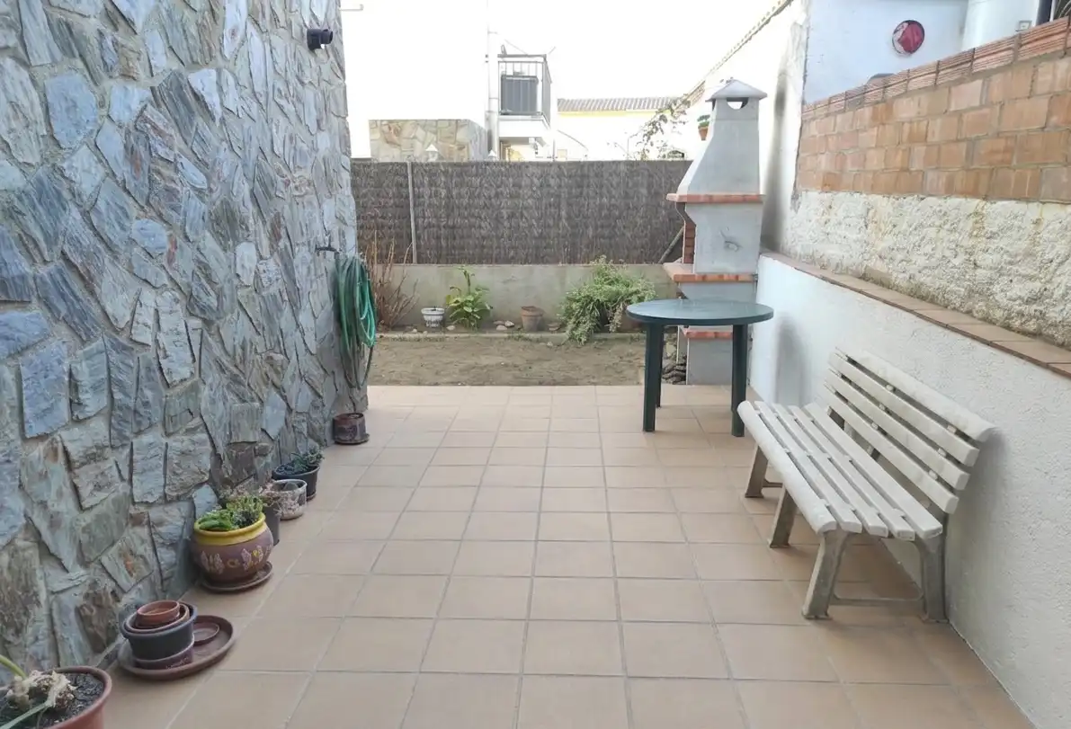 Terraza de Casa adosada en venta en Breda con Aire acondicionado, Calefacción y Jardín privado