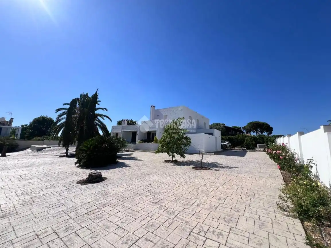 Exterior view of Houses for sale in Aljaraque  with Air Conditioner, Heating and Private garden