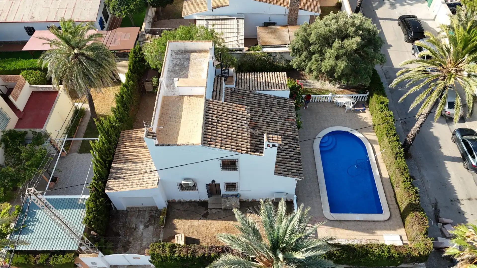 Exterior view of Houses for sale in Orihuela  with Air Conditioner, Swimming Pool and Furnished