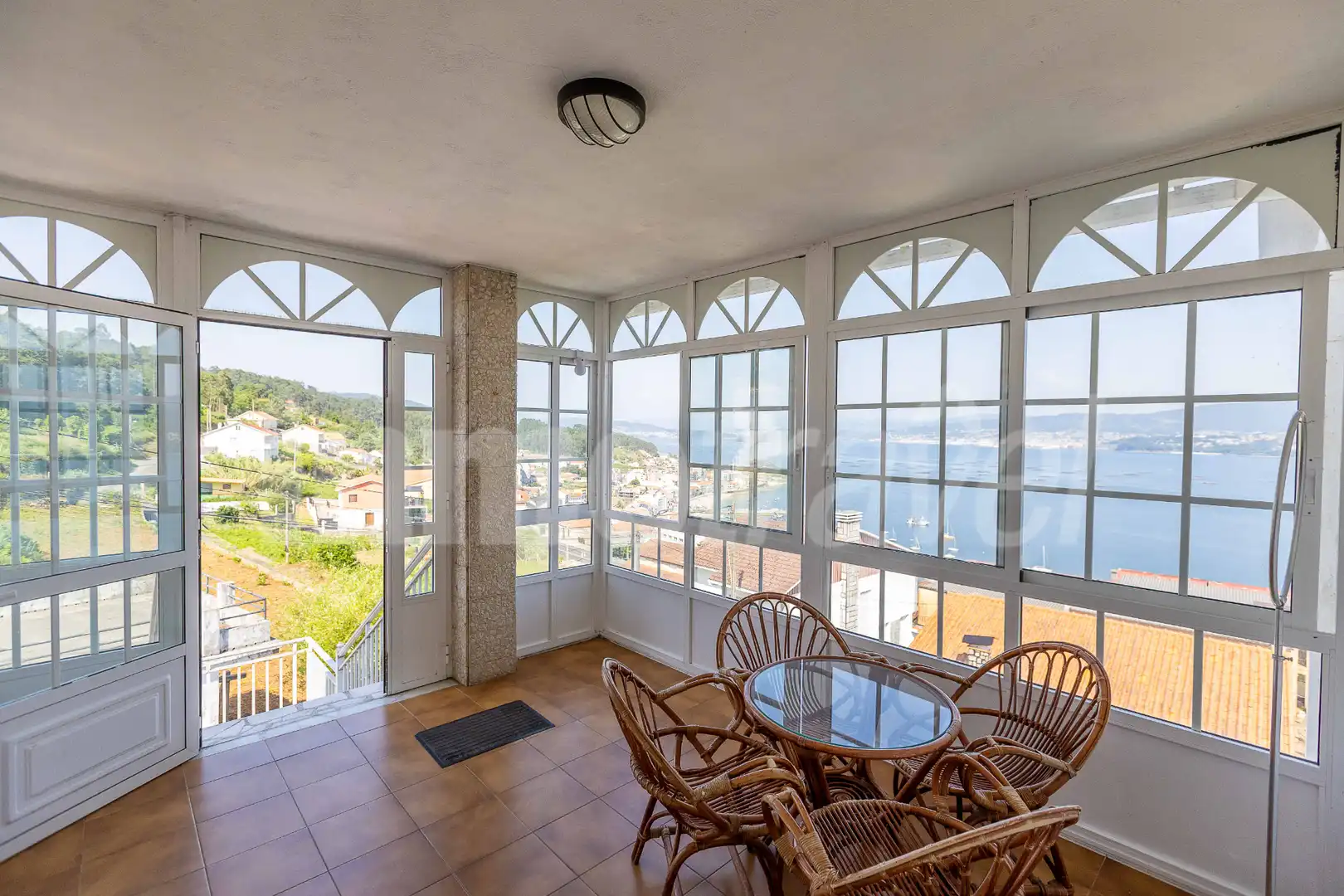Terraza de Casa o chalet en venta en Sanxenxo con Calefacción, Jardín privado y Terraza