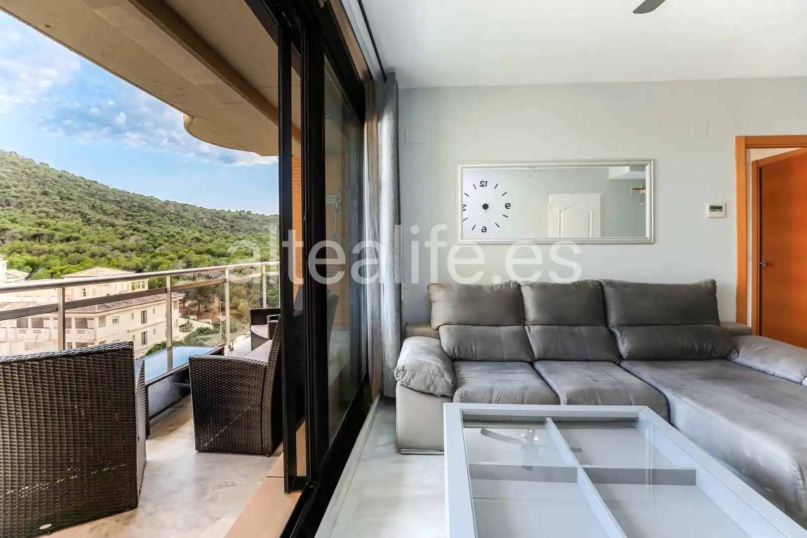 Balcony of Apartments for sale in Villajoyosa / La Vila Joiosa  with Air Conditioner, Heating and Terrace