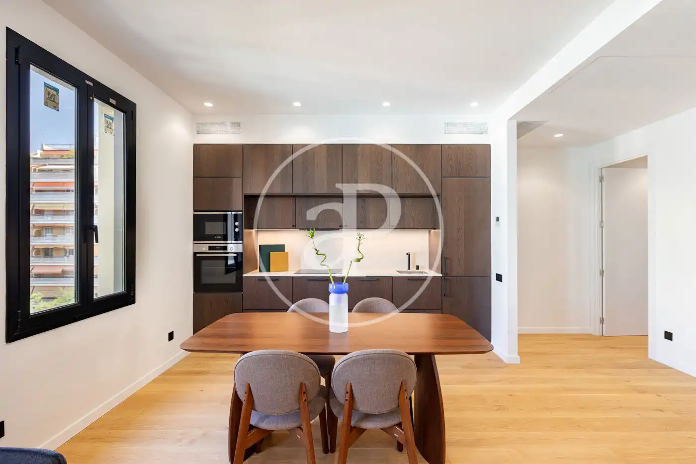 Cocina de Piso en venta en Barcelona con Aire acondicionado, Calefacción y Amueblado