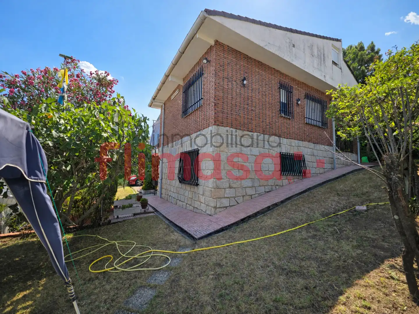 Exterior view of Houses for sale in Santa Cruz del Retamar  with Heating, Private garden and Terrace