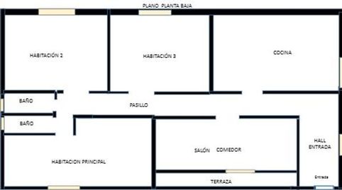 CASA + LOCAL COMERCIAL + FINCA DE 1370M2. A TAN SOLO 10KM DE LA CAÑIZA, imatge 3