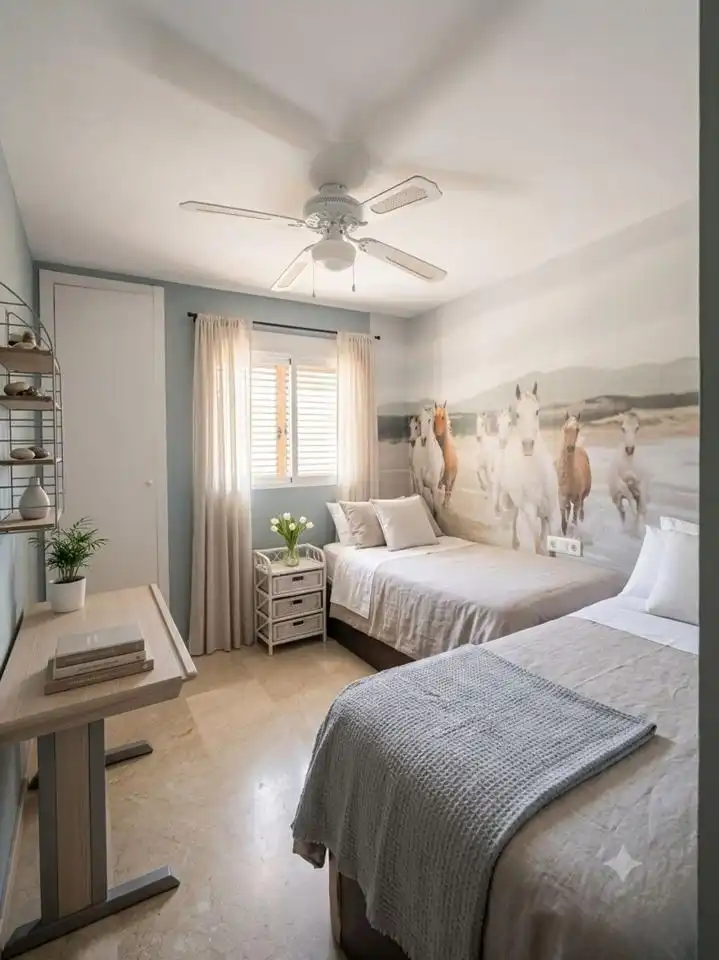 Bedroom of Flat for sale in Benidorm  with Air Conditioner and Terrace