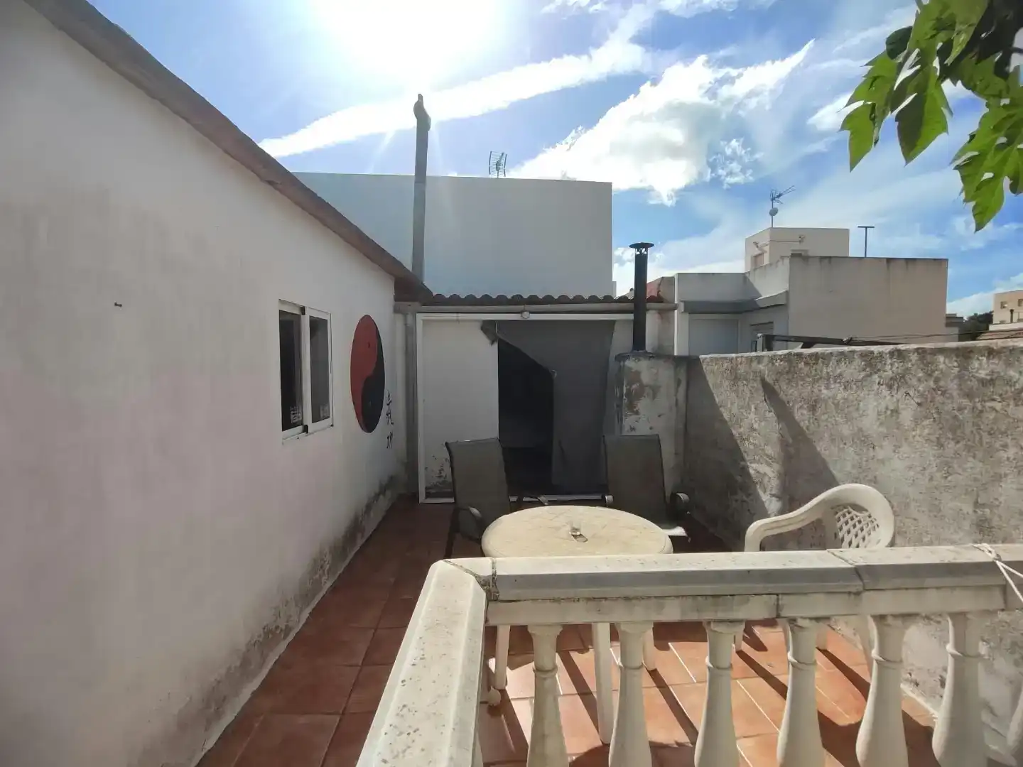 Terraza de Casa adosada en venta en Algeciras con Trastero, Amueblado y Balcón