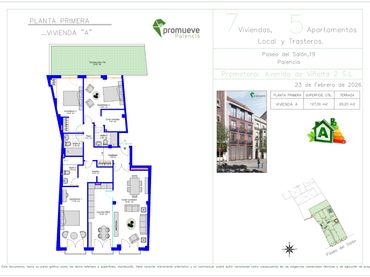 Wohnung mit Aufzug zum Verkauf in Paseo del Salón 19