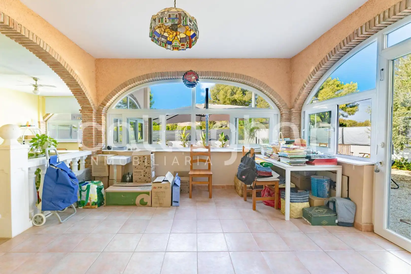 Kitchen of Houses for sale in Serra  with Air Conditioner, Heating and Private garden