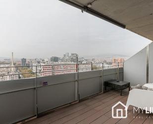 Terrace of Apartment for sale in  Barcelona Capital  with Air Conditioner, Parquet flooring and Terrace