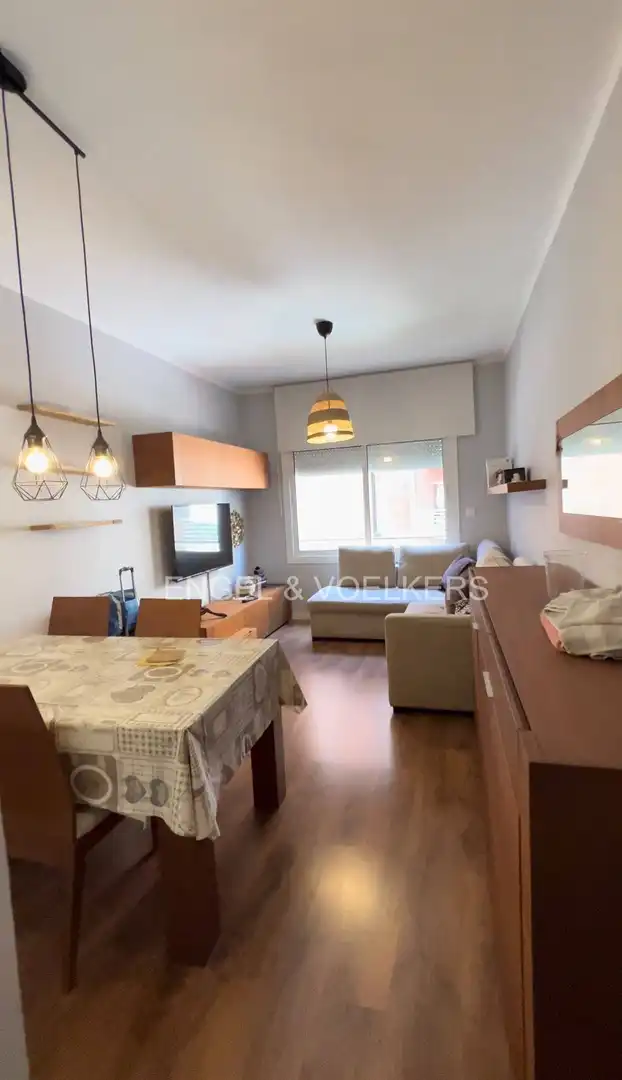 Wohnzimmer von Wohnung zur Miete in Barcelona mit Klimaanlage, Heizung und Parkett